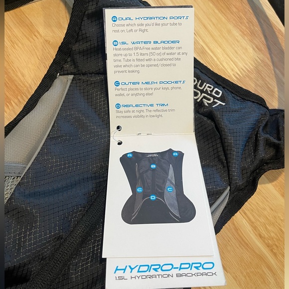 Aduro Sport Hydration Backpack (1.5L) - Picture 5 of 8